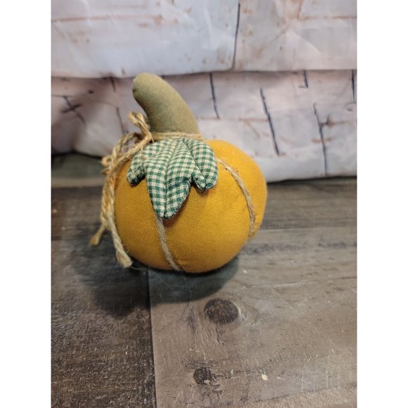 Mini Halloween pumpkin stuffed plush Harvest fall decor - Picture 3 of 5